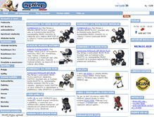 Tablet Screenshot of pegperego-baby.cz